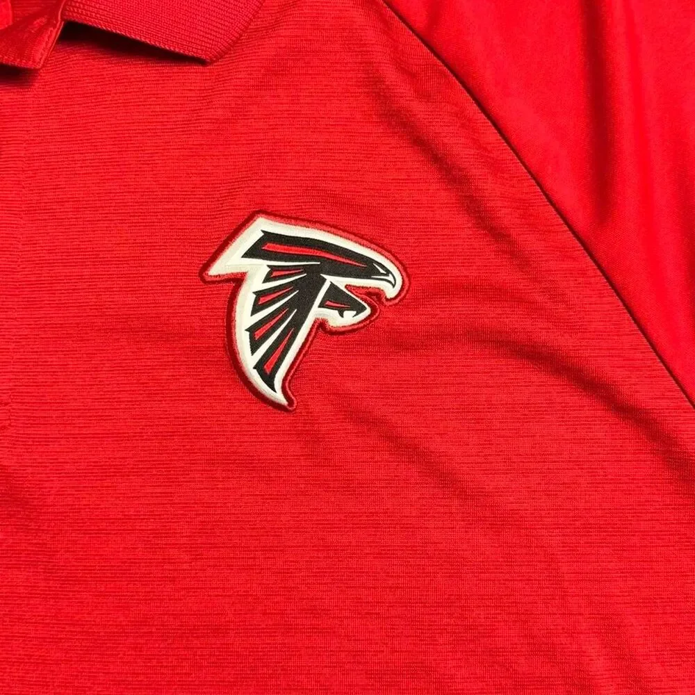 Nfl Men's Red Polo-shirts